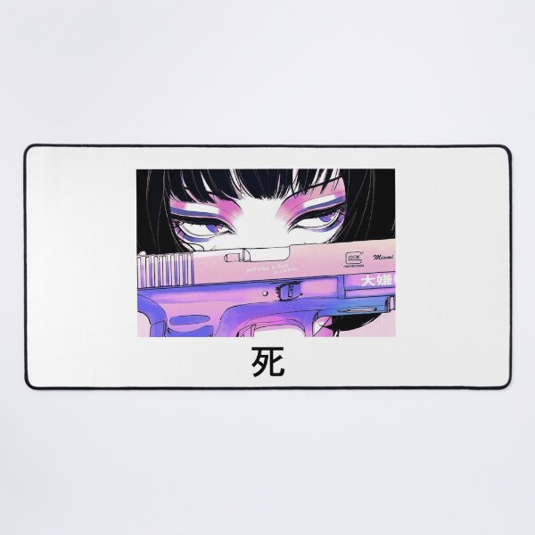 Item preview, Anime Eyes Death in japanese shi Kanji 死 designed and sold by PourElla.