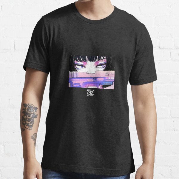 Item preview, Anime Eyes Death in japanese shi Kanji 死 designed and sold by PourElla.