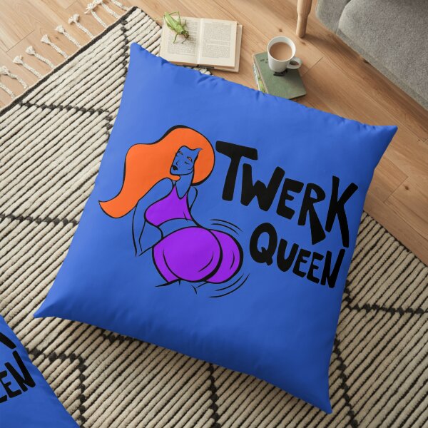 twerk queen Floor Pillow