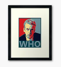 Who? Framed Print