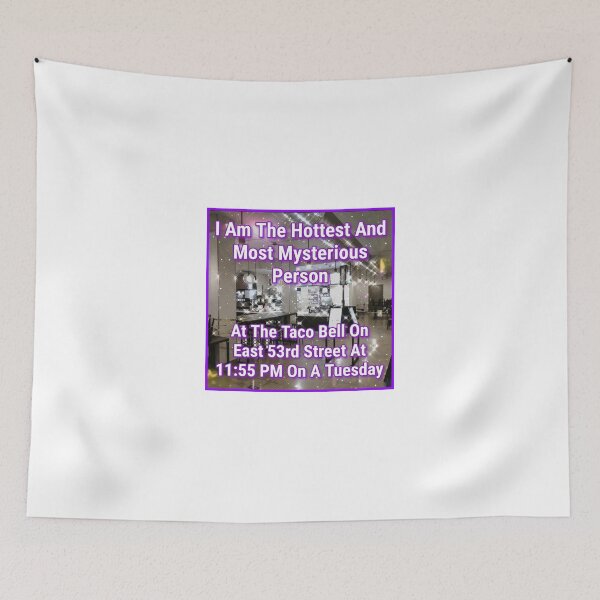 Item preview, I Am Taco Bell On East 53rd Street designed and sold by UChiAffirm.