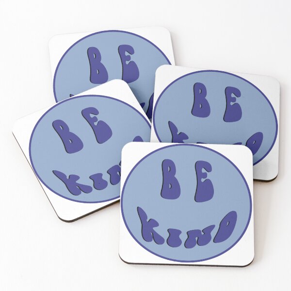Item preview, Blue Be Kind Smiley Face designed and sold by PreppyPalace.