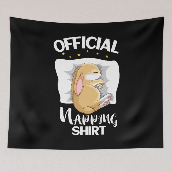 Item preview, Rabbit Official Napping shirt designed and sold by Ibu83.