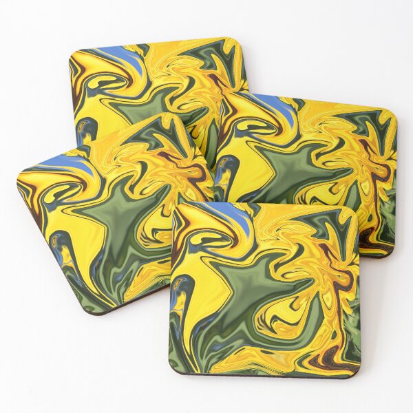 Item preview, Plants of Gold Trippy Psychedelic Artwork designed and sold by vikghosh.