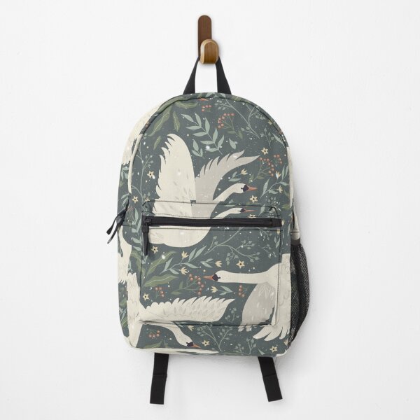 Item preview, Swan & Leaves designed and sold by LY DESIGN.