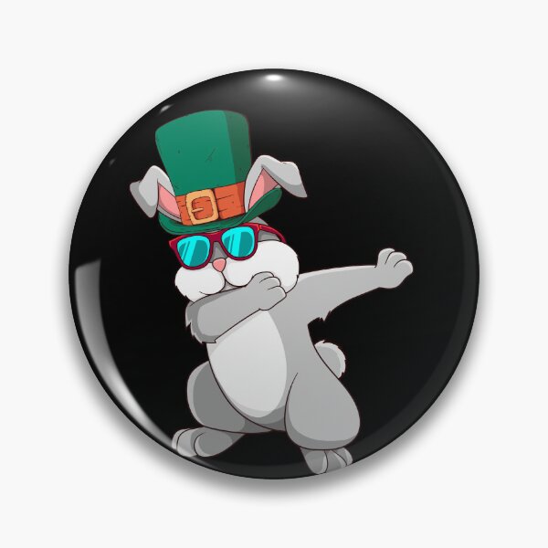 Item preview, Rabbit Dabbing St Patricks Day designed and sold by Ibu83.