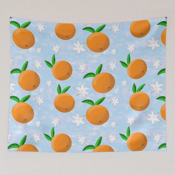 Item preview, Simply Orange Pattern designed and sold by Quincy Follweiler.