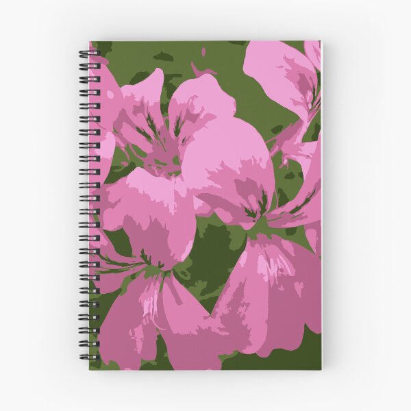 Item preview, Pink Geranium (Pelargonium) Flowers Illustration designed and sold by Douglas E. Welch Design and Photography.
