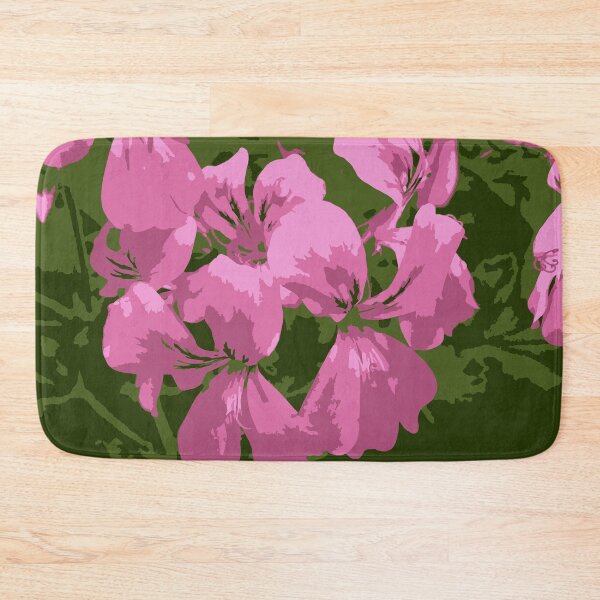 Item preview, Pink Geranium (Pelargonium) Flowers Illustration designed and sold by Douglas E. Welch Design and Photography.