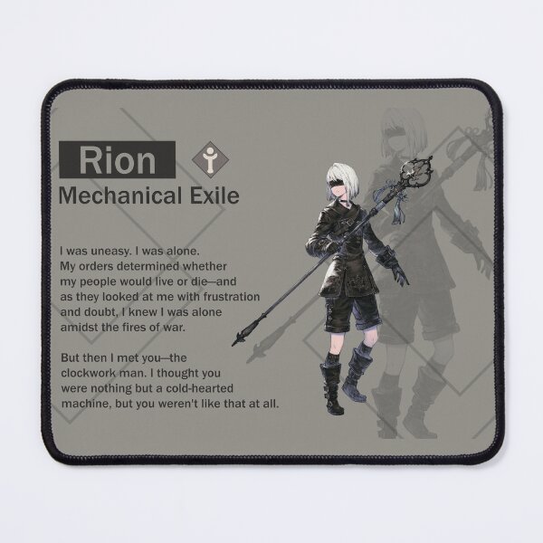 Item preview, Rion - Mechanical Exile (Nier Reincarnation) designed and sold by VelvetZone.