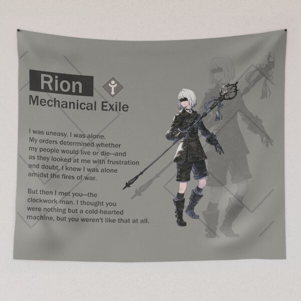 Item preview, Rion - Mechanical Exile (Nier Reincarnation) designed and sold by VelvetZone.