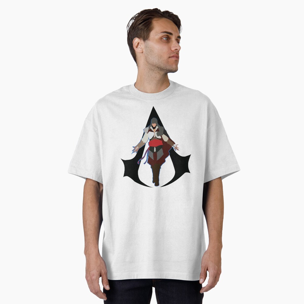 Vista previa del artículo con la obra «Camiseta oversize», diseñado y vendido por SilhouettePop.