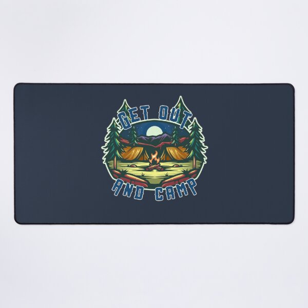 Item preview, Get out and Camp designed and sold by GamerGeekMedia.