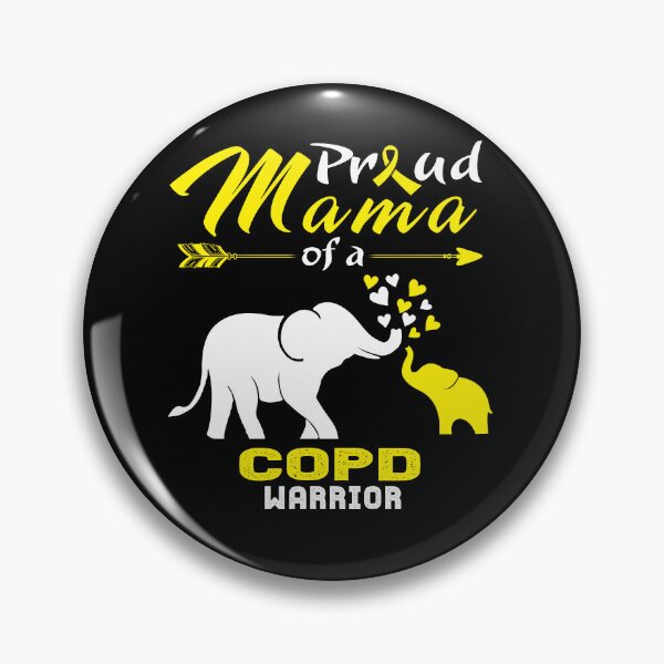 Item preview, Proud Mama Of A COPD Warrior designed and sold by heppenp.