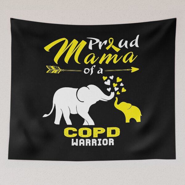 Item preview, Proud Mama Of A COPD Warrior designed and sold by heppenp.