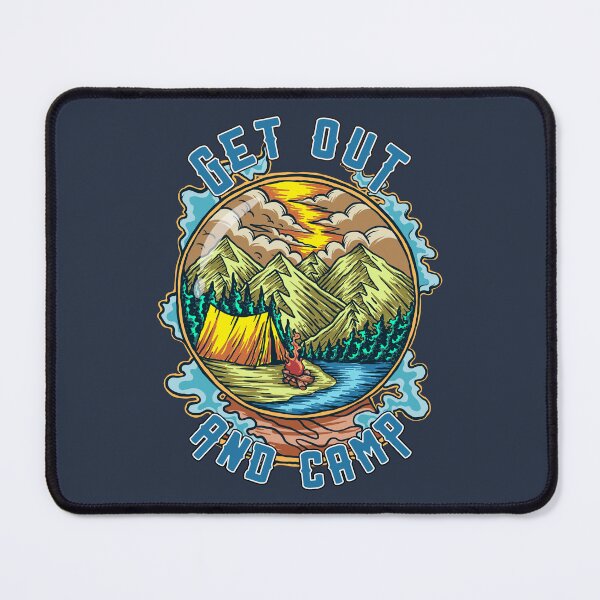 Item preview, Get out and Camp designed and sold by GamerGeekMedia.