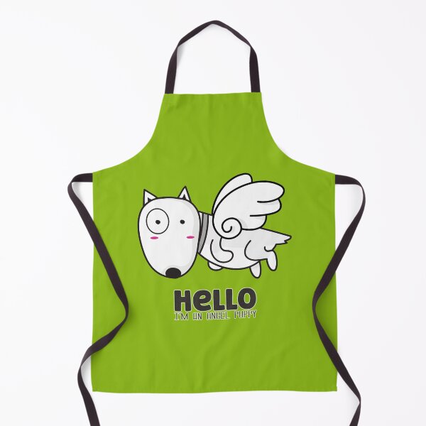 Item preview, Hello I'm angel puppy - funny quotes designed and sold by VichallanStudio.