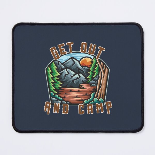 Item preview, Get out and Camp designed and sold by GamerGeekMedia.