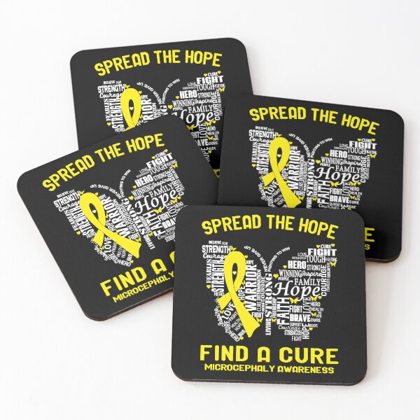 Item preview, Butterfly Ribbon Spread The Hope Find A Cure Microcephaly Awareness designed and sold by Tadmab.