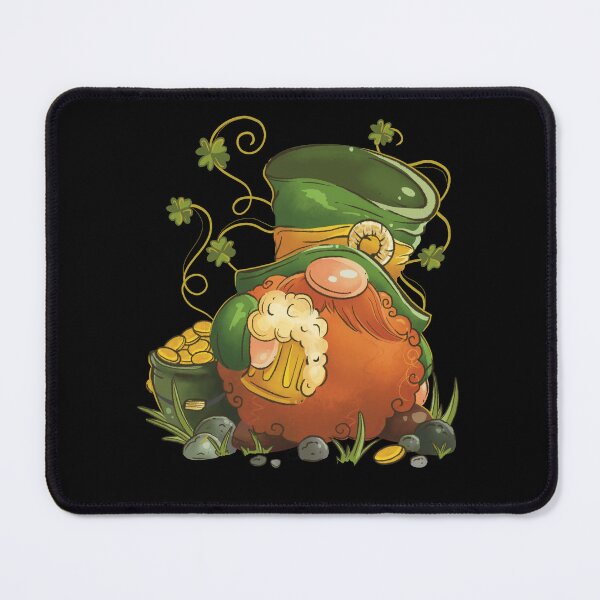 Item preview, St Patrick's Day Gnome Driking Beer designed and sold by Basti09.