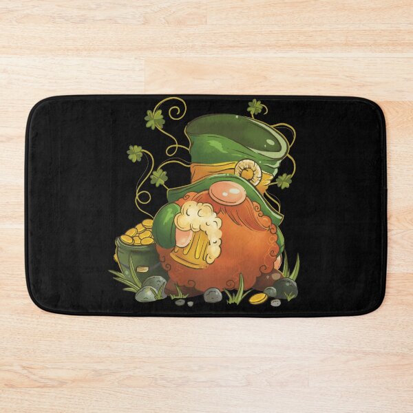 Item preview, St Patrick's Day Gnome Driking Beer designed and sold by Basti09.