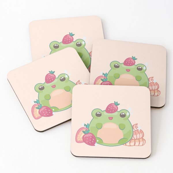 Item preview, Strawberry Frog designed and sold by ChiseLovesong.