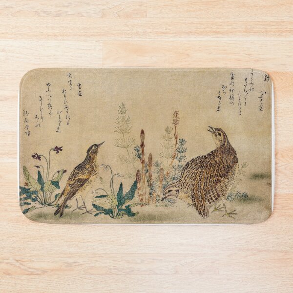 Item preview, Uzura Hibari by Utamaro Kitagawa (1753-1806) designed and sold by kimmary0.