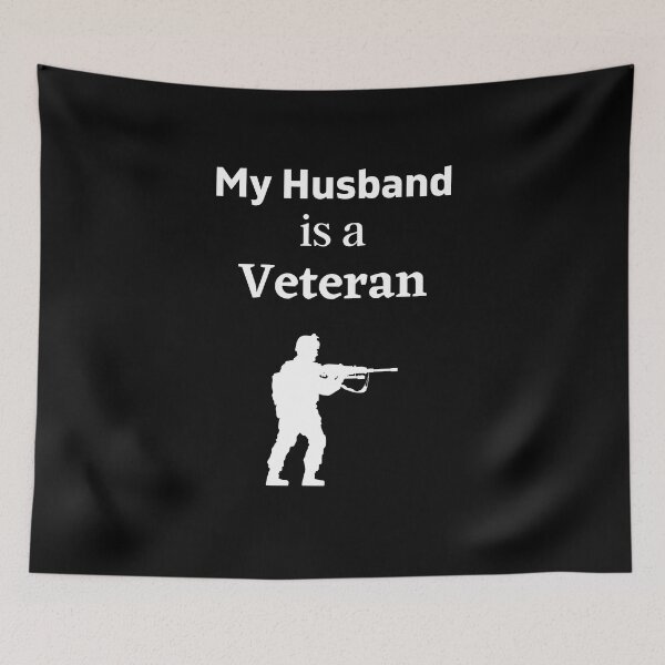 Item preview, My husband is a Veteran! designed and sold by DeversDesigns.