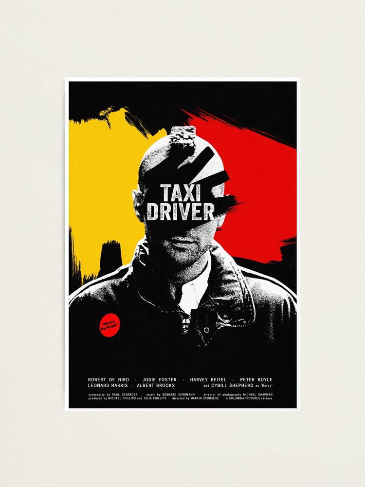 Taxi Driver (1976) - Movie poster design