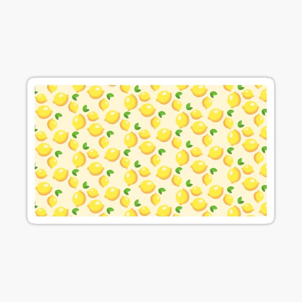 Lemony Sunshine Sticker