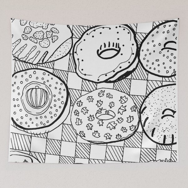 Item preview, Sprinkled Doughnuts  designed and sold by Niina  Niskanen.