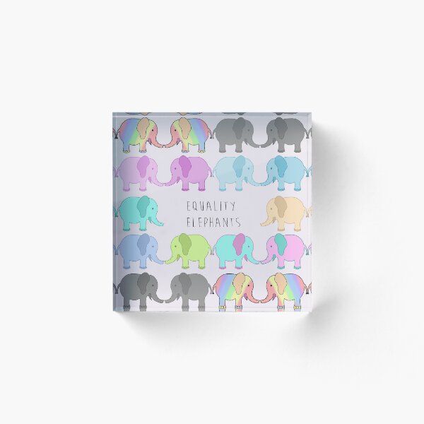 Item preview, Equality elephants designed and sold by DAMMIT-ANDERSON.