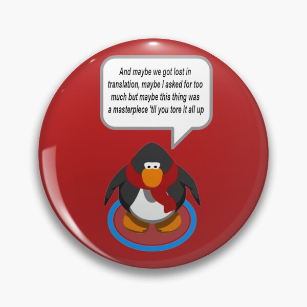 Item preview, Got Lost in Translation - All Too Well (Taylor's Version 10 minutes) Club Penguin designed and sold by Kool Stickers.