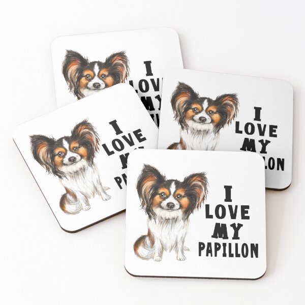 Item preview, I Love My Papillon|Papillon Dog designed and sold by yousseftalat2.