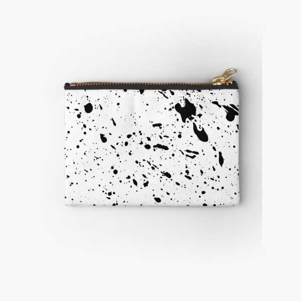 Item preview, Grunge Black Ink Splatter Texture Blotches designed and sold by Prawny.