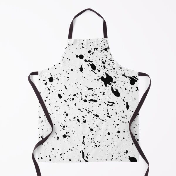 Item preview, Grunge Black Ink Splatter Texture Blotches designed and sold by Prawny.