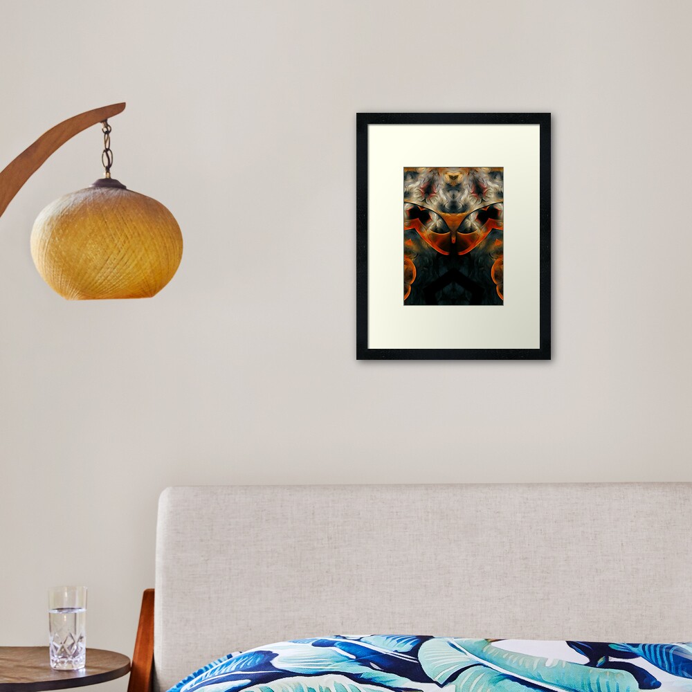 Item preview, Framed Art Print designed and sold by theseinkedlives.