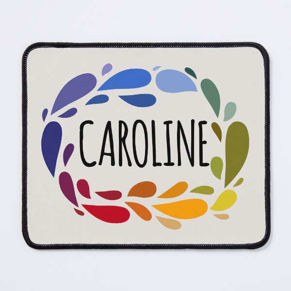 Item preview, Caroline Name Cute Colorful Gift Named Caroline designed and sold by kindxinn.