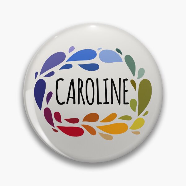 Artikelvorschau, Caroline Name Niedliches buntes Geschenk namens Caroline entworfen und verkauft von kindxinn.