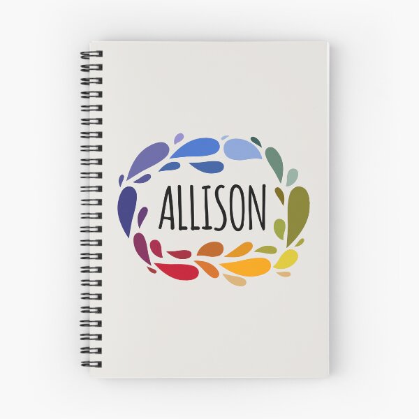 Item preview, Allison Name Cute Colorful Gift Named Allison designed and sold by kindxinn.