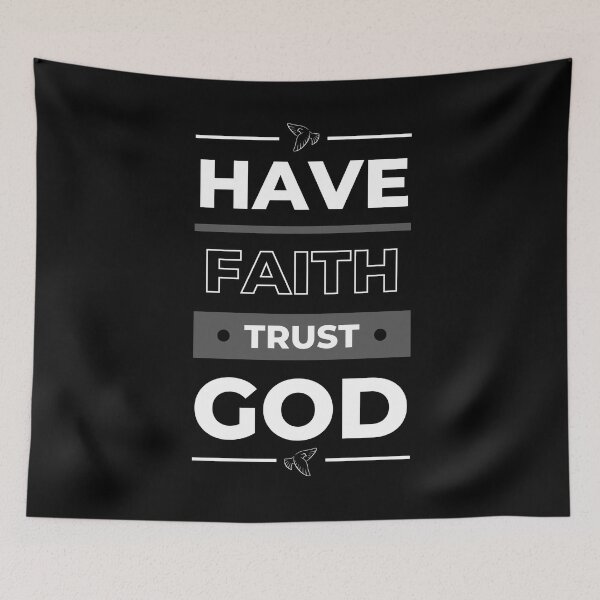 Item preview, HAVE FAITH TRUST GOD designed and sold by successmom.