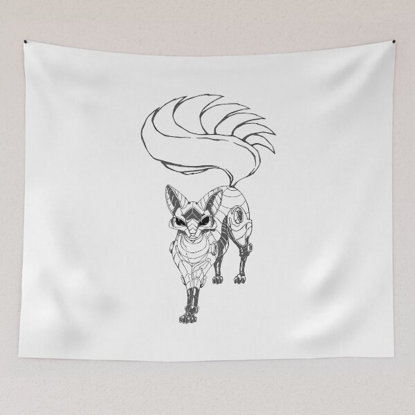 Item preview, Iron seven-tailed fox designed and sold by KAPSULA.