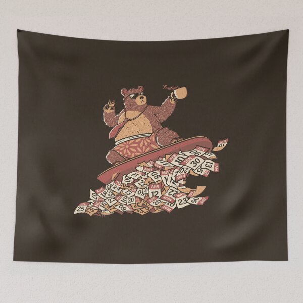 Item preview, Surfing The Workweek With Coffee by Tobe Fonseca designed and sold by Tobe Fonseca®.