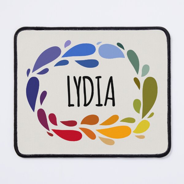 Item preview, Lydia Name Cute Colorful Gift Named Lydia designed and sold by kindxinn.