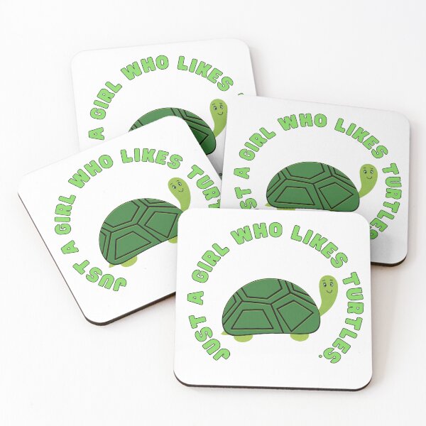 Item preview, Just a girl who likes turtles designed and sold by FlippinTurtles.