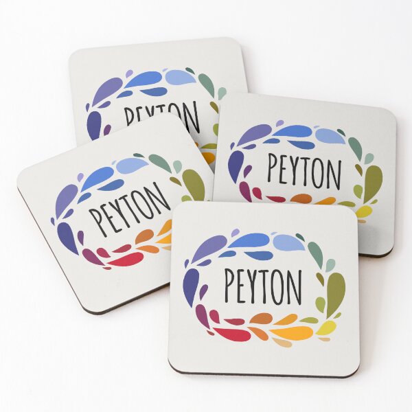 Item preview, Peyton Name Cute Colorful Gift Named Peyton designed and sold by kindxinn.