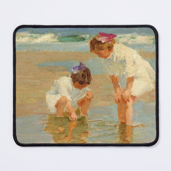 Item preview, Edward Henry Potthast's Girls Playing in Surf designed and sold by mosfunky.