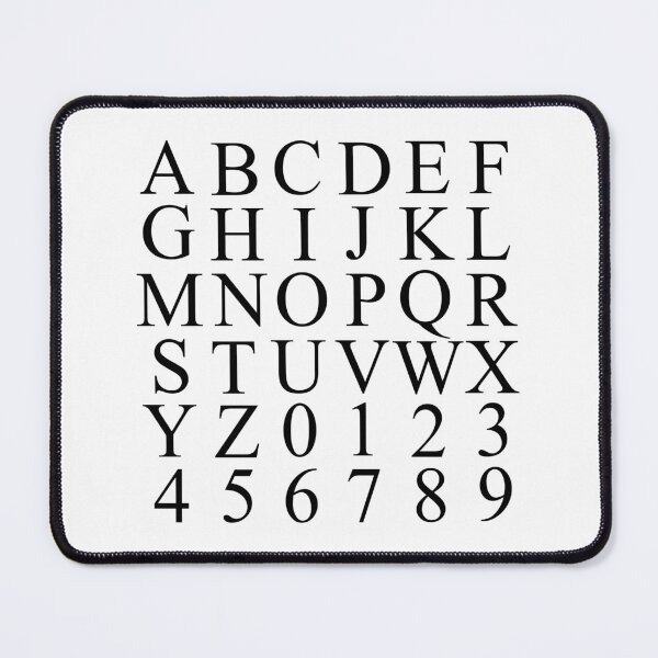 Item preview, ABCs Black on White Repeat 5748 designed and sold by Art in My Loft.