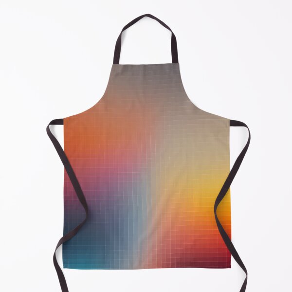 Item preview, Fire and Water Colorful Holo Gradient Pixel Grid designed and sold by ChaimaaKr.