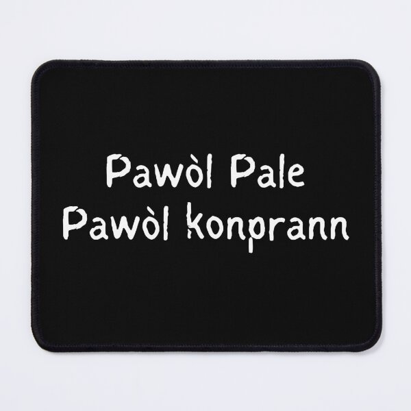 Item preview, Lakay Haitian Proverb Pawol Pale Pawol Konprann  designed and sold by HaitiPouLaVi.